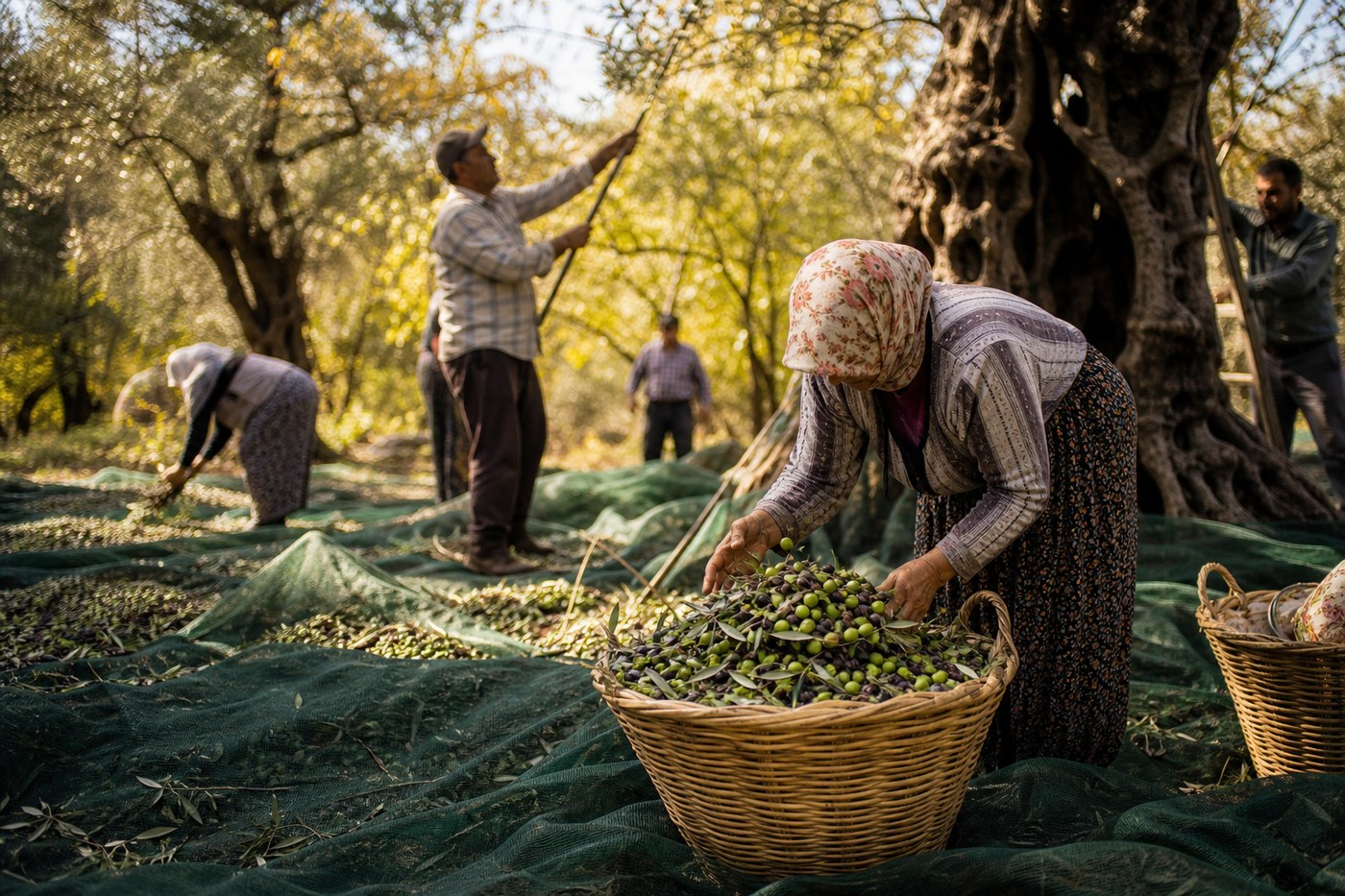 Zeytin hasadı Mudanya